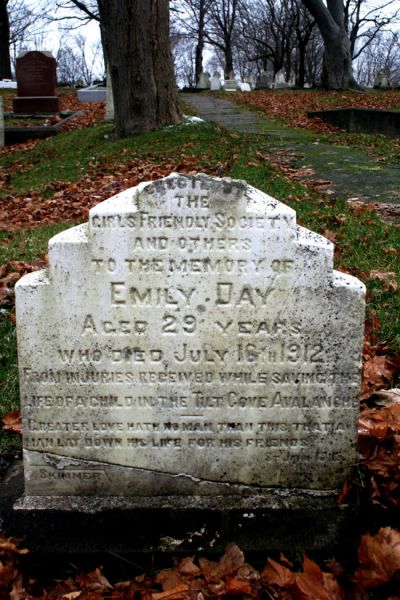 Emily Day Headstone Forest Road, Anglican Cemtery