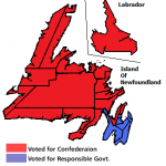How did Newfoundland vote?